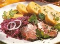 Vepřová krkovice s bramborovým knedlíkem